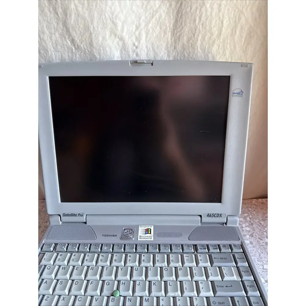 Vintage and Rare Toshiba Satellite Pro 465CDX PA1251U VCDM For Parts Untested